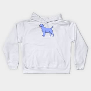 Blue Labrador Kids Hoodie